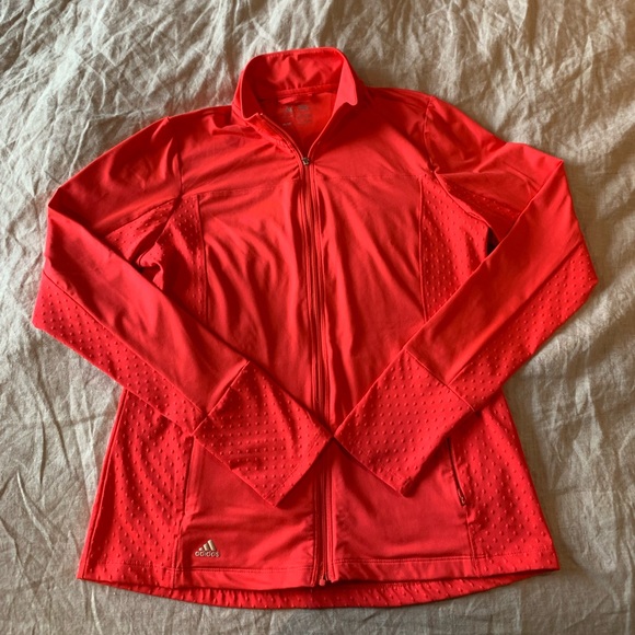 Adidas Golf | Zip Up Dry Fit Top - Picture 1 of 5